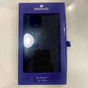 Black Swarovski iPhone 12/12 Pro case
